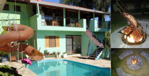 Casa Cond Fechado, Churrasqueira, Piscina, Toboágua, parque para crianças , Internet